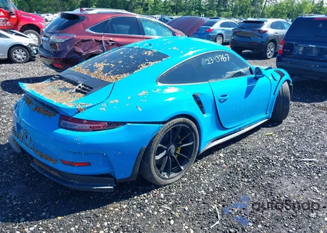 2016 Porsche 911 R from USA, damaged, VIN WP0AF2A93GS192623